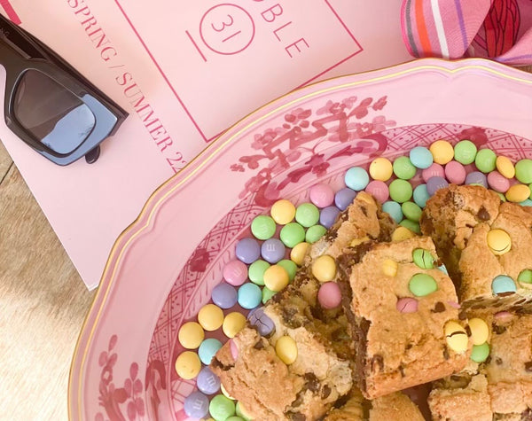 Easter cookie bars