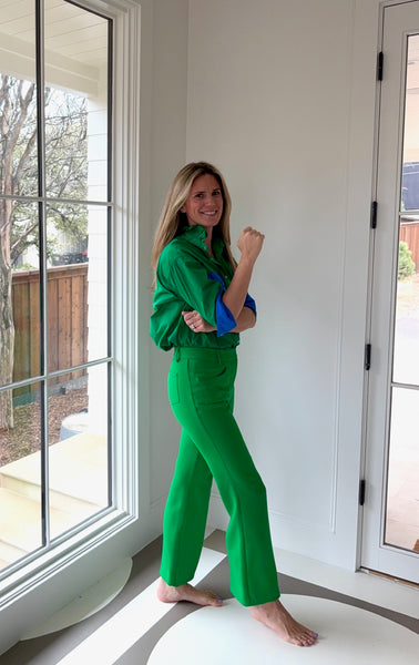 Lucky Snap - Paula Pant Green – Noble 31