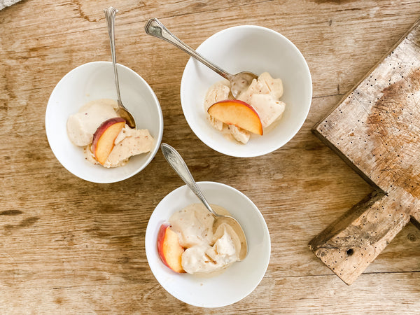 Make It: Peach Ice Cream