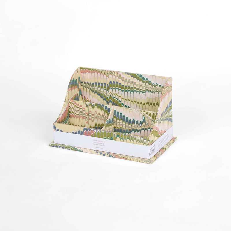 MARBLED WAVE LETTER SORTER - MOSS MOUNTAIN