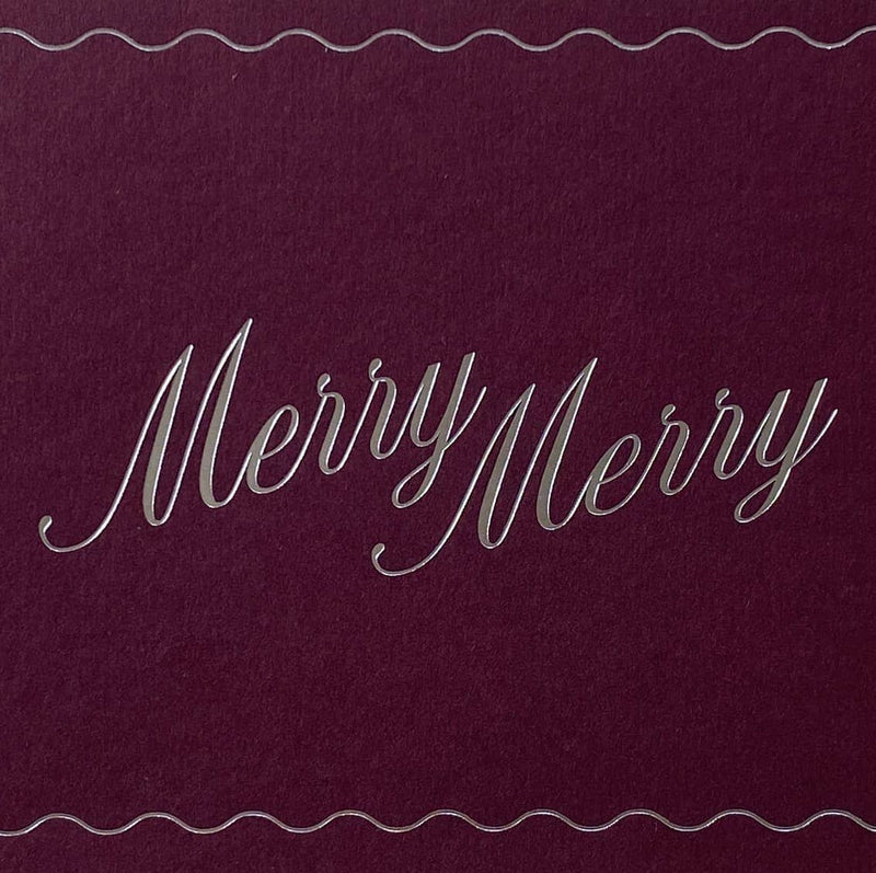 Merry Merry: Mulberry / Single Card