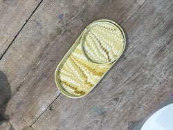 Marigold Hand Marbled Desk Tray